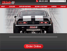 Tablet Screenshot of nickelsperformance.com